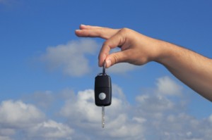 Can You Make a Vehicle Purchase in Chapter 13 Bankruptcy? hand-holding-car-key