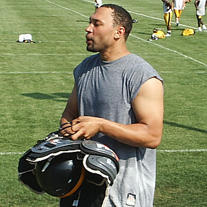 picture of Charlie Batch at Steelers training camp picture of Charlie Batch at Steelers training camp